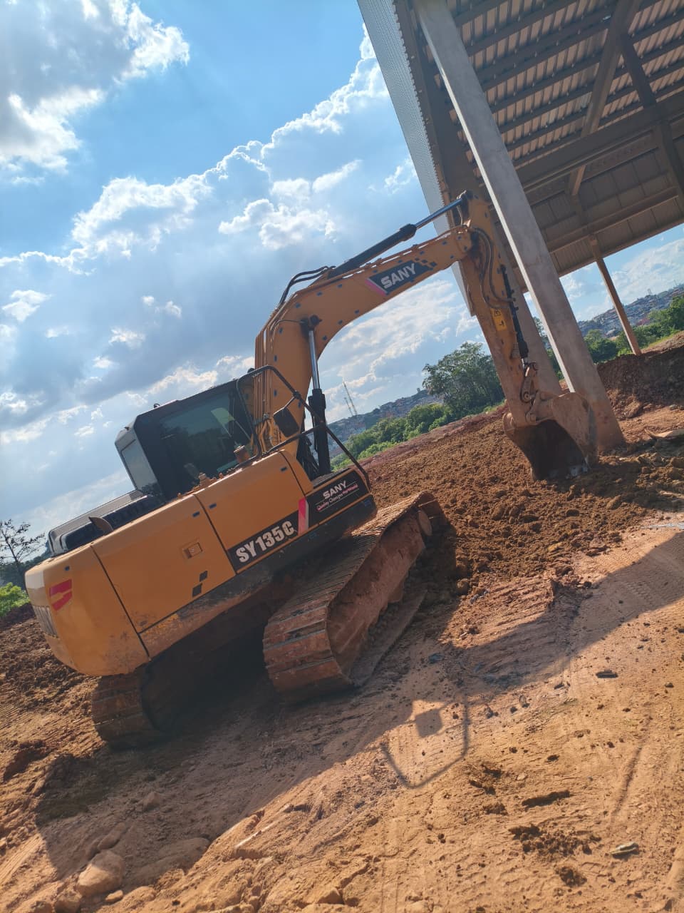Escavação e terraplanagem